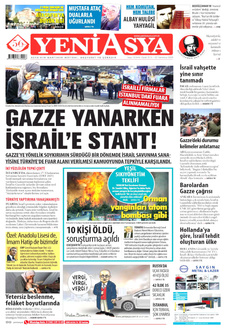 YENİ ASYA 25 Temmuz 2025 gazete manşeti