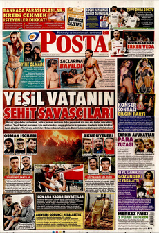 POSTA 25 Temmuz 2025 gazete manşeti