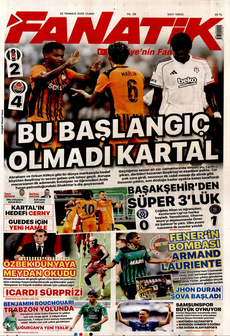 FANATİK 25 Temmuz 2025 gazete manşeti
