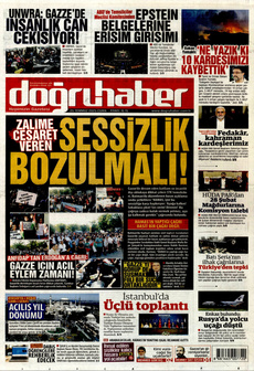 DOĞRU HABER 25 Temmuz 2025 gazete manşeti