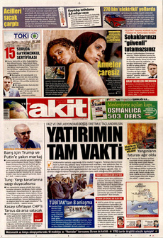 YENİ AKİT 26 Temmuz 2025 gazete manşeti