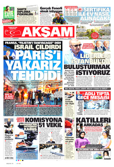 AKŞAM 26 Temmuz 2025 gazete manşeti