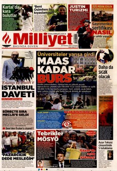 MİLLİYET 26 Temmuz 2025 gazete manşeti