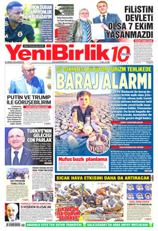 YENİBİRLİK 26 Temmuz 2025 gazete manşeti
