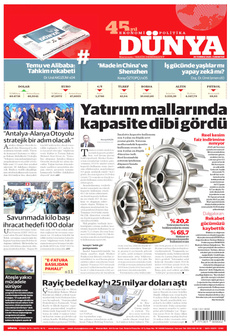 DÜNYA 26 Temmuz 2025 gazete manşeti