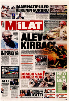 MİLAT 26 Temmuz 2025 gazete manşeti