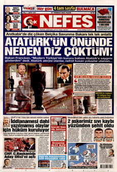 NEFES 27 Temmuz 2025 gazete manşeti