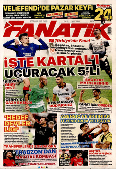 FANATİK 27 Temmuz 2025 gazete manşeti