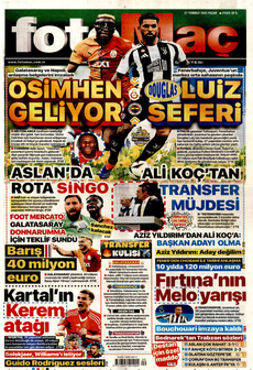 FOTOMAÇ 27 Temmuz 2025 gazete manşeti
