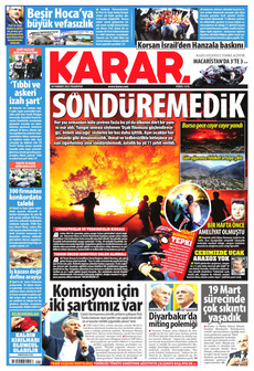 KARAR 28 Temmuz 2025 gazete manşeti