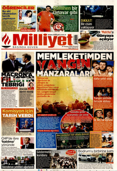 MİLLİYET 28 Temmuz 2025 gazete manşeti