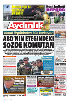 AYDINLIK GAZETESİ 28 Temmuz 2025 gazete manşeti