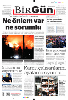 BİRGÜN 28 Temmuz 2025 gazete manşeti