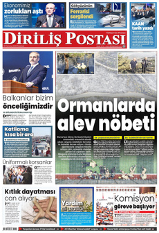 DİRİLİŞ POSTASI 28 Temmuz 2025 gazete manşeti