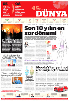 DÜNYA 28 Temmuz 2025 gazete manşeti
