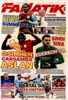 FANATİK 28 Temmuz 2025 gazete manşeti