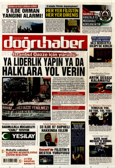 DOĞRU HABER 28 Temmuz 2025 gazete manşeti