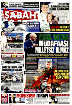 SABAH 29 Temmuz 2025 gazete manşeti
