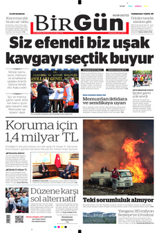 BİRGÜN 29 Temmuz 2025 gazete manşeti