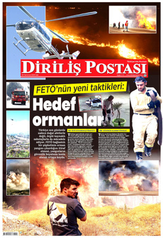 DİRİLİŞ POSTASI 29 Temmuz 2025 gazete manşeti