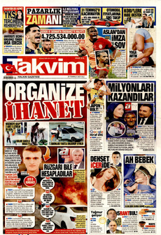 TAKVİM 29 Temmuz 2025 gazete manşeti