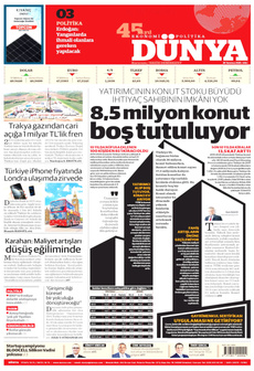 DÜNYA 29 Temmuz 2025 gazete manşeti