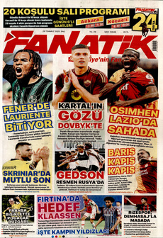 FANATİK 29 Temmuz 2025 gazete manşeti