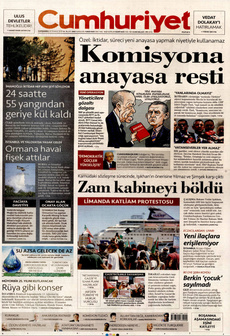 CUMHURİYET 30 Temmuz 2025 gazete manşeti