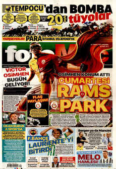 FOTOMAÇ 30 Temmuz 2025 gazete manşeti