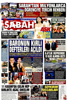 SABAH 31 Temmuz 2025 gazete manşeti