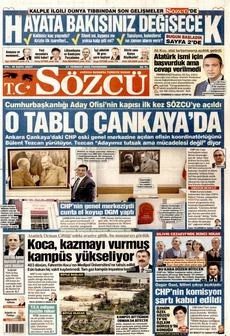 SÖZCÜ 31 Temmuz 2025 gazete manşeti