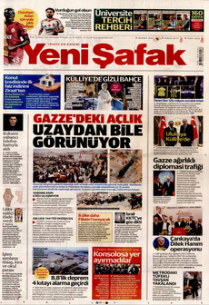 YENİ ŞAFAK 31 Temmuz 2025 gazete manşeti