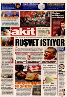 YENİ AKİT 31 Temmuz 2025 gazete manşeti