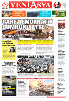 YENİ ASYA 31 Temmuz 2025 gazete manşeti