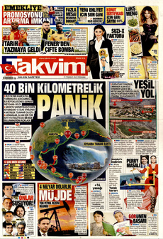 TAKVİM 31 Temmuz 2025 gazete manşeti