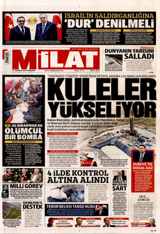 MİLAT 31 Temmuz 2025 gazete manşeti