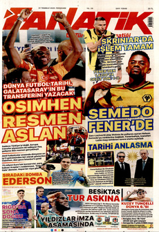 FANATİK 31 Temmuz 2025 gazete manşeti
