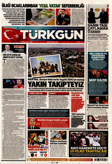 TÜRKGÜN 1 Ağustos 2025 gazete manşeti