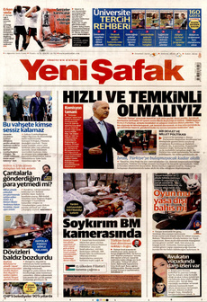 YENİ ŞAFAK 1 Ağustos 2025 gazete manşeti