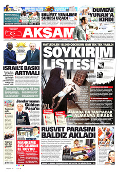 AKŞAM 1 Ağustos 2025 gazete manşeti