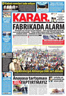 KARAR 2 Ağustos 2025 gazete manşeti
