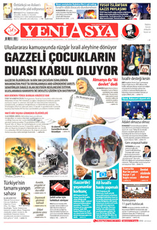 YENİ ASYA 2 Ağustos 2025 gazete manşeti