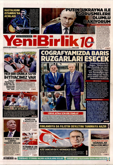 YENİBİRLİK 2 Ağustos 2025 gazete manşeti