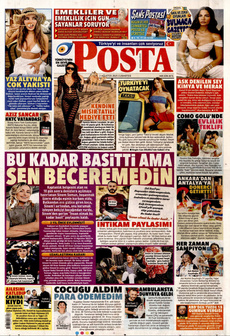 POSTA 2 Ağustos 2025 gazete manşeti