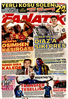 FANATİK 2 Ağustos 2025 gazete manşeti
