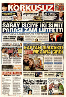 KORKUSUZ 2 Ağustos 2025 gazete manşeti