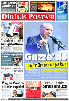 DİRİLİŞ POSTASI 3 Ağustos 2025 gazete manşeti