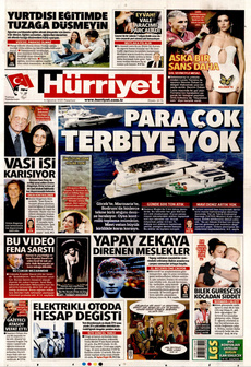 HÜRRİYET 4 Ağustos 2025 gazete manşeti
