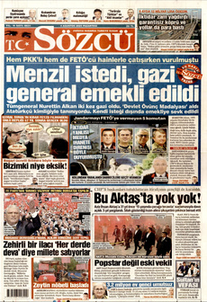 SÖZCÜ 4 Ağustos 2025 gazete manşeti