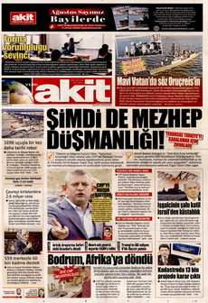 YENİ AKİT 4 Ağustos 2025 gazete manşeti